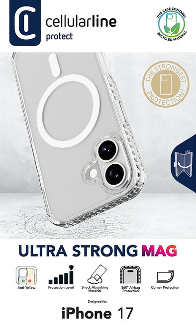CELLULARLINE - ULTRA STRONG MAG - IPHONE 17 - 2250012024