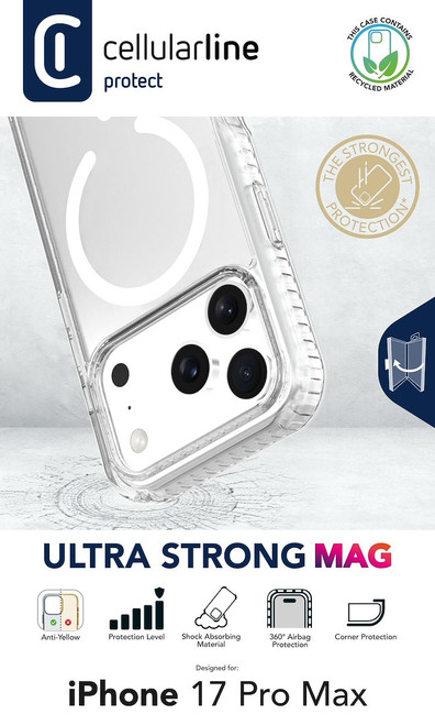 CELLULARLINE - ULTRA STRONG MAG - IPHONE 17 PRO MAX - 2250012023