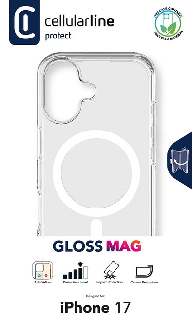 CELLULARLINE - GLOSS MAG - IPHONE 17 - 2250012022