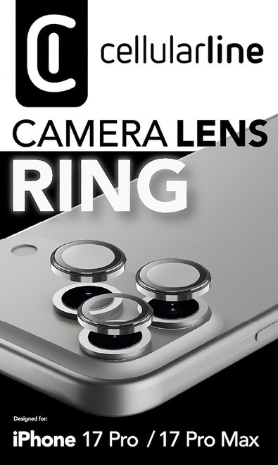 CELLULARLINE - CAMERA LENS RING - IPHONE 17 PRO/ 17 PRO MAX - 2250012878
