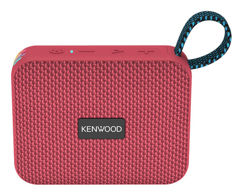 KENWOOD - SPEAKER BLUETOOTH PORTATILE, COLORE ROSSO - 2250011590