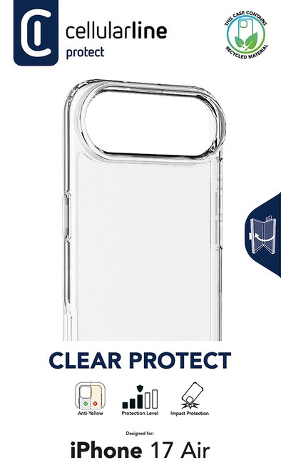 CELLULARLINE - CLEAR PROTECT - IPHONE AIR - 2250012315