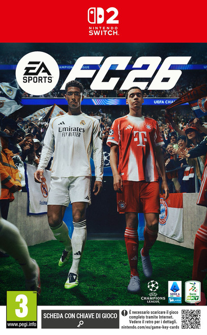 ELECTRONIC ARTS - EA SPORTS FC26 (KEYCARD) NSW2 - 2250010439 ELECTRONIC ARTS - EA SPORTS FC26 (KEYCARD) NSW2 - 2250010439