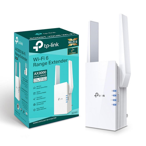 TP-LINK - RE705X | RANGE EXTENDER MESH WI-FI 6 AX3000 - 2250007870 TP-LINK - RE705X | RANGE EXTENDER MESH WI-FI 6 AX3000 - 2250007870