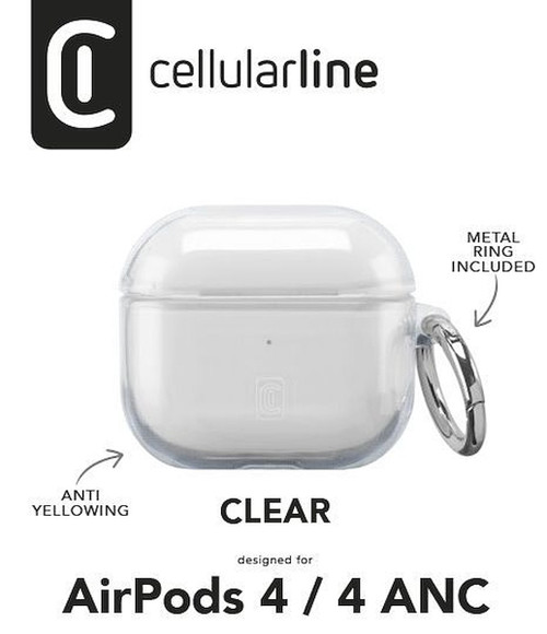 CELLULARLINE - CLEAR - AIRPODS 4 / 4 ANC - 2250002231