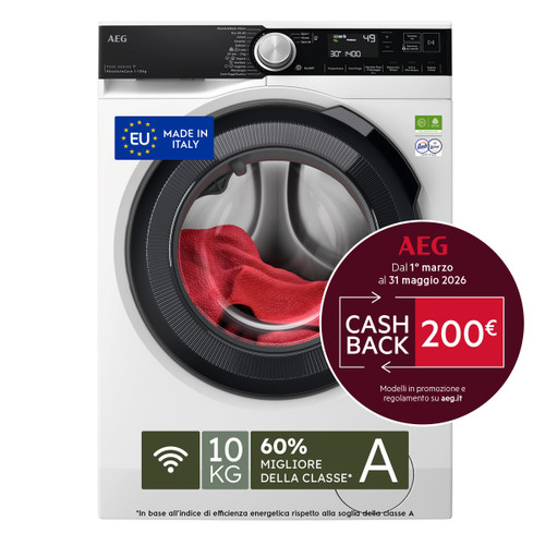Electrolux - LAVATRICE CARICA FRONTALE 10 KG CLASSE A-60% 1400 GIRI XLR9FBGA10SY MADE IN ITALY - 2250007918