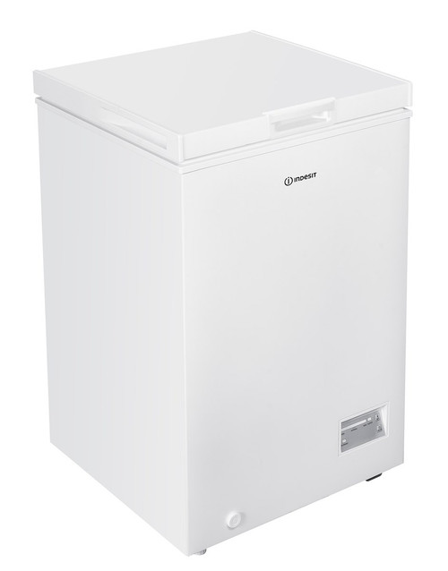 INDESIT - INCF 984 E Congelatore orizzontale a libera installazione, Statico , 55 cm, Classe E, Bianco, 40 db, h 85cm - 2250006974