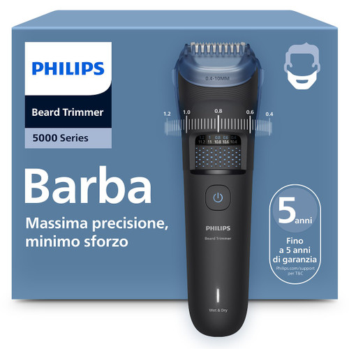 PHILIPS - REGOLABARBA PHILIPS SERIE 5000 BT5780/15 - 2250011664 PHILIPS 0 | Trony.it