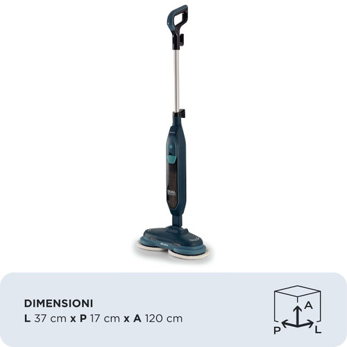 ARIETE - 4178 DUAL STEAM SCRUB SCOPA A VAPORE - 2250012455 ARIETE - 4178 DUAL STEAM SCRUB SCOPA A VAPORE - 2250012455