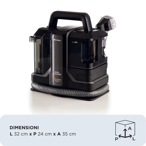 ARIETE - 2482 SPOT CLEANER HEAT PRO 750W, PULITORE PER TAP - 2250012923