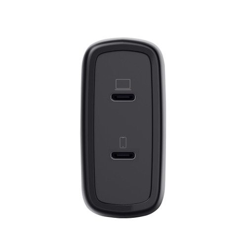 TRUST - MAXO 65W 2P USB-C GAN CHARGER BLK - 2250004546