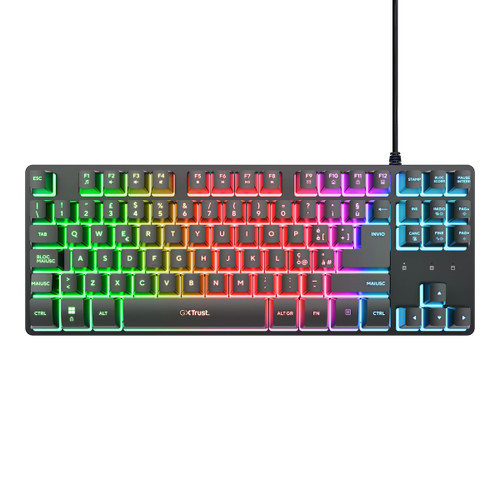 TRUST - GXT833 THADO TKL KEYBOARD BLK IT - 2250009405 TRUST - GXT833 THADO TKL KEYBOARD BLK IT - 2250009405