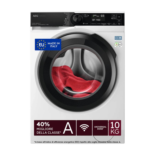 AEG - Lavatrice Carica Frontale 10 Kg Classe A-40% 1400 Giri MADE IN ITALY XLR7FBGH10V4 - 2250007844