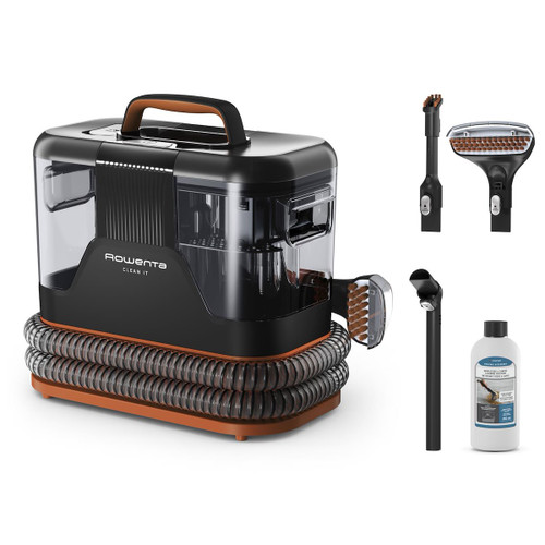 ROWENTA - Clean It, Smacchiatore, Pulitore per Tappeti Portatile, Pulizia Rapida di Macchie e Fuoriuscite di Liquidi, IN5011F0 - 2250007861