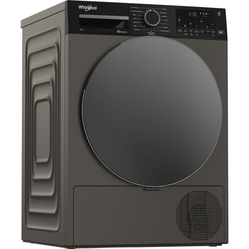 WHIRLPOOL - DRYER, Capacit 9kg, classe A, colore Manhattan Grey, Display digitale XL, Wi-Fi, IronTouch - 2250007108