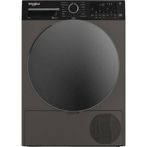 Whirlpool Europe srl - DRYER, Capacit 9kg, classe A, colore Manhattan Grey, Display digitale XL, Wi-Fi, IronTouch - 2250007108