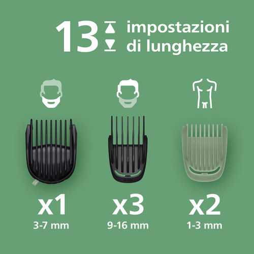 PHILIPS - RIFINITORE ALL-IN-ONE PHILIPS SERIE 5000 MG5941/15 - 2250011665