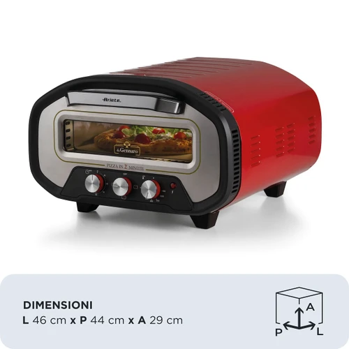 ARIETE - 3901 DA GENNARO, FORNO PER PIZZA, 2200W, TEMPERAT - 2250012439