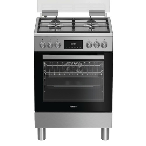 HOTPOINT ARISTON - Ariston H6G5LMX Cucina A Elettrico Gas Acciaio inox - 2250003270 HOTPOINT ARISTON 0 | trony.live