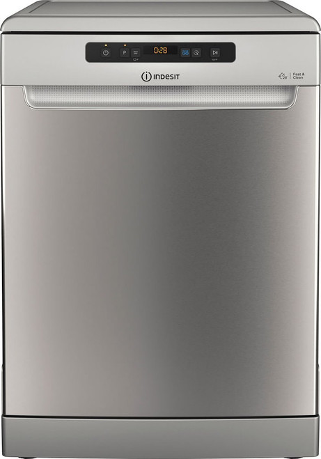 INDESIT - IN2FFC14BN6X, Lavastoviglie 60cm, Classe C, 14 coperti, Push&Go, 44dBA, Inox - 2250014635