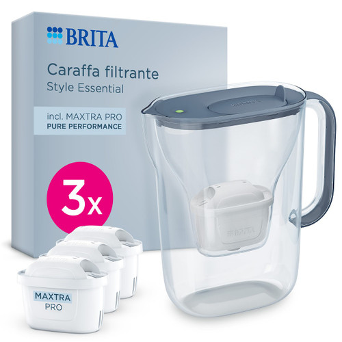 BRITA - STYLE ESSENTIAL STONE BLUE 3 FILTRI INCL. - 2250016885