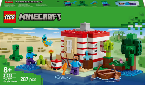 LEGO - 21275 MINECRAFT CASA NELLA GIUNGLA ESPLOSIVA - 2250008518 LEGO 0 | Trony.it