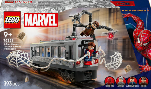 LEGO - 76321 SPIDER-MAN CONTRO DOC OCK: DUELLO SUL TRENO - 2250008108