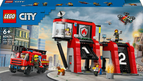 LEGO - 60414 CASERMA DEI POMPIERI - 2250016192 LEGO 0 | Trony.it