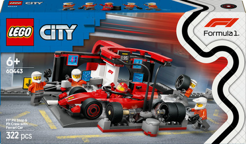 LEGO - 60443 PITSTOP MECC MONOP FERRF1 - 2250015974