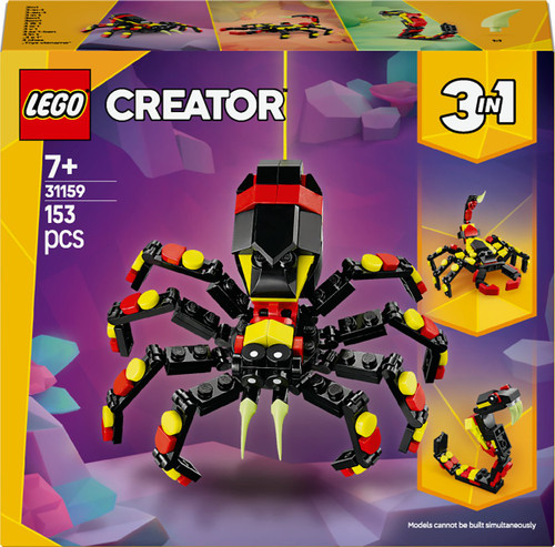 LEGO - ANIMALI SELVATICI :RAGNO TRASFORMISTA-31159 - 2250015945