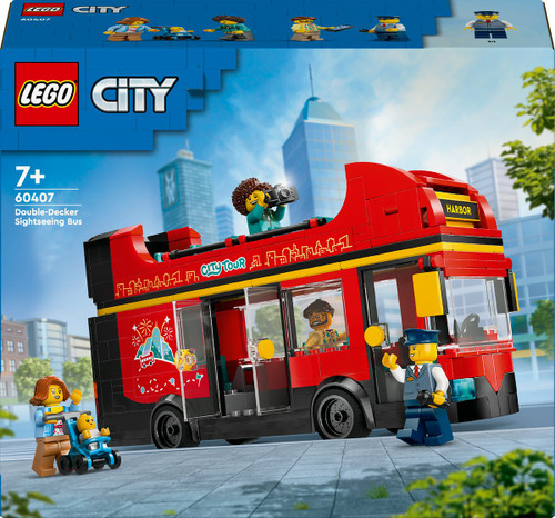 LEGO - AUTOBUS TURISTICO ROSSO A 2 PIANI - 60407 - 2250015908 LEGO 0 | Trony.it