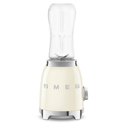 SMEG - Smeg Frullatore Compatto 50's Style – Panna LUCIDO – PBF01CREU - 2220008979 SMEG 0 | Trony.it