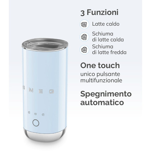 Smeg - Smeg Montalatte 50's Style – Panna LUCIDO – MFF02CREU - 2250007821