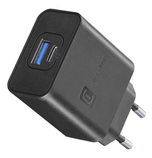 CELLULARLINE - DUAL SUPER FAST CHARGER 45W - SAMSUNG CARICABATTE - 2250011234 CELLULARLINE 0 | Trony.it