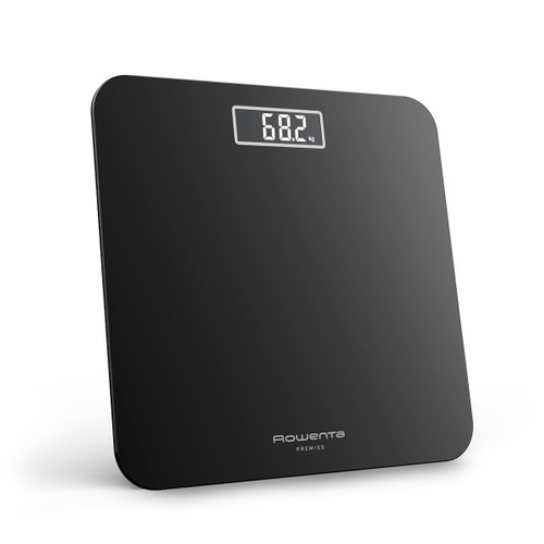 ROWENTA - Premiss 2.0, Bilancia da Bagno, Display LCD Facile da Leggere, Nero, BS1800 - 2250015367