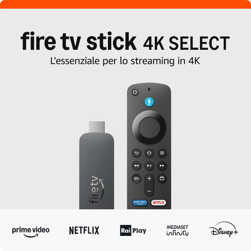 AMAZON - FIRE TV STICK 4K SELECT - 2250014621 AMAZON 0 | Trony.it