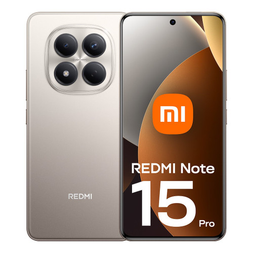 XIAOMI - REDMI Note 15 Pro Titanium Color 8G RAM 256G ROM - 2250017039