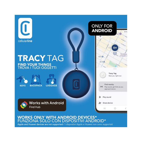 CELLULARLINE - TRACY TAG - DESIGNED FOR ANDROID - 2250014855