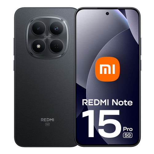 XIAOMI - REDMI Note 15 Pro 5G Black 8GB RAM 256GB ROM - 2250017036