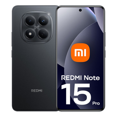 XIAOMI - REDMI Note 15 Pro Black 8G RAM 256G ROM - 2250017038