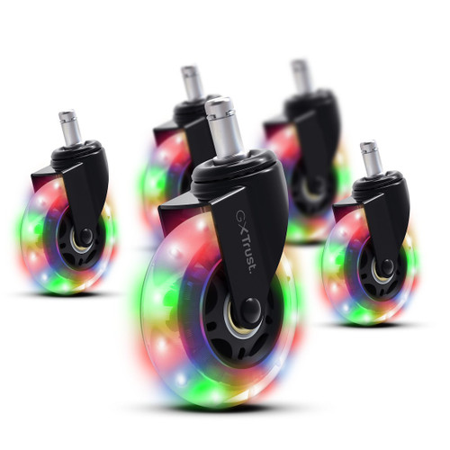 TRUST - GXT701 LED GEL CHAIR WHEELS - 2250010647