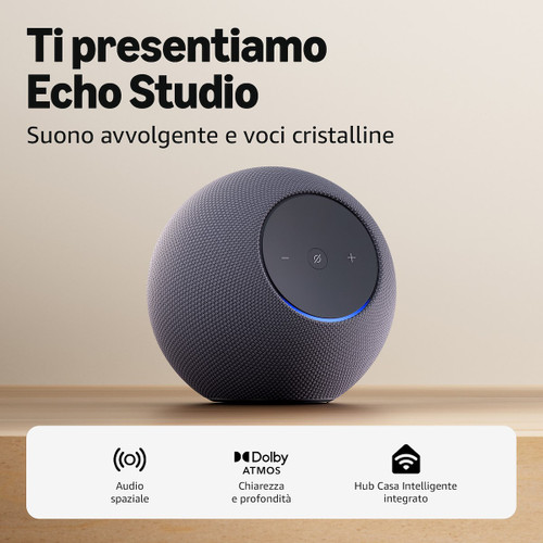 AMAZON - AMAZON ECHO STUDIO (2025 RELEASE) - GRAPHITE - 2250016343