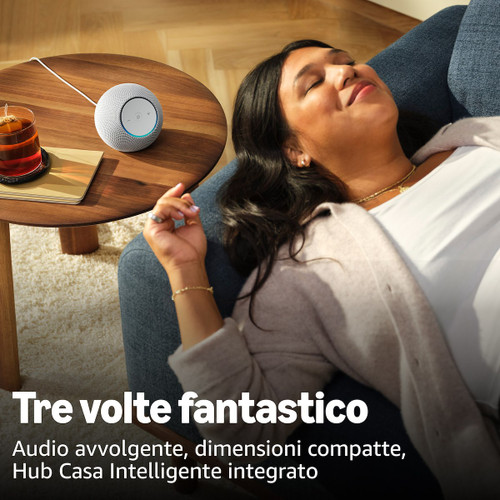 AMAZON - AMAZON ECHO DOT MAX (2025 RELEASE) - GLACIER WHITE - 2250016340