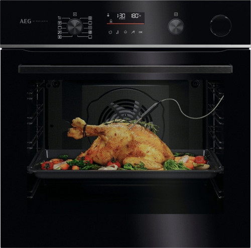 AEG - FORNO INCASSO STEAM CRISP (25%vapore) + PIROLITICO + WIFI CLASSE A++ 60 CM TR6PB53FSB MADE IN EUROPE - 2250010579