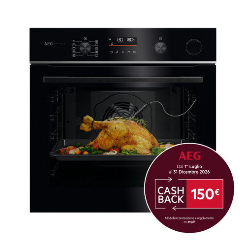 Electrolux - FORNO INCASSO STEAM CRISP (25%vapore) + PIROLITICO + WIFI CLASSE A++ 60 CM TR6PB53FSB MADE IN EUROPE - 2250010579