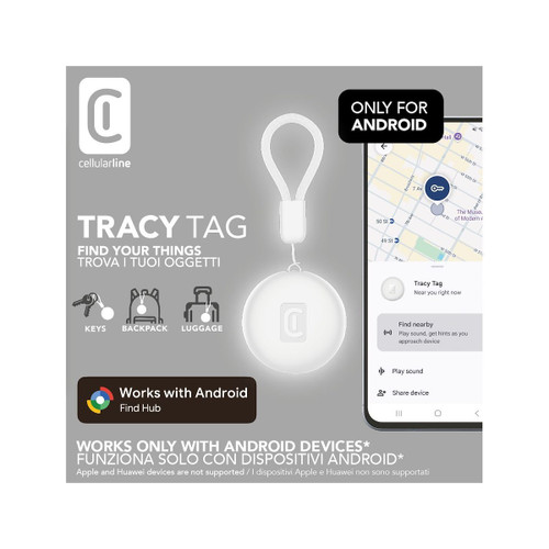 CELLULARLINE - TRACY TAG - DESIGNED FOR ANDROID - 2250014856