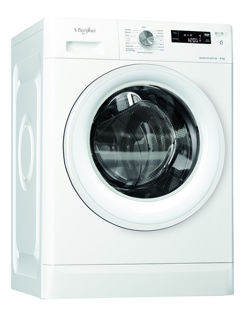 WHIRLPOOL - FRONT LOADER STD 8kg, classe A -10%, White, 1200 giri, Display digitale - 2250014039