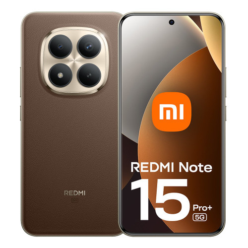 XIAOMI - REDMI Note 15 Pro+ 5G Mocha Brown 8G RAM 256G ROM - 2250017029
