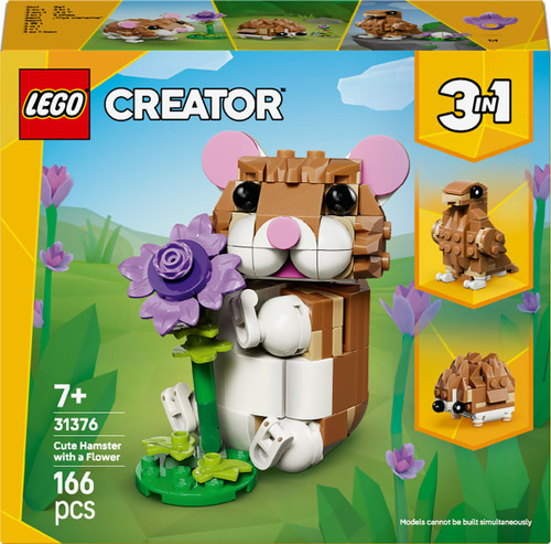 LEGO - 31376 SIMPATICO CRICETO CON FIORE LEGO CREATOR - 2250017845