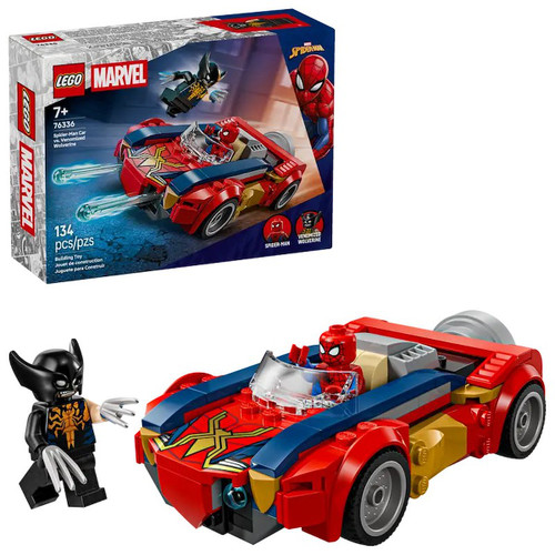 LEGO - 76336 AUTO DI SPIDER-MAN VS. VENOMIZED WOLVERINE - 2260001266
